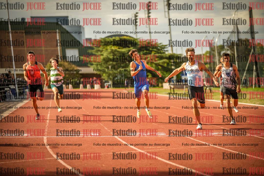 Fotos de los 200 m llanos de varones
