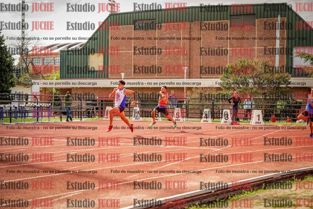 Fotos de los 200 m llanos de varones