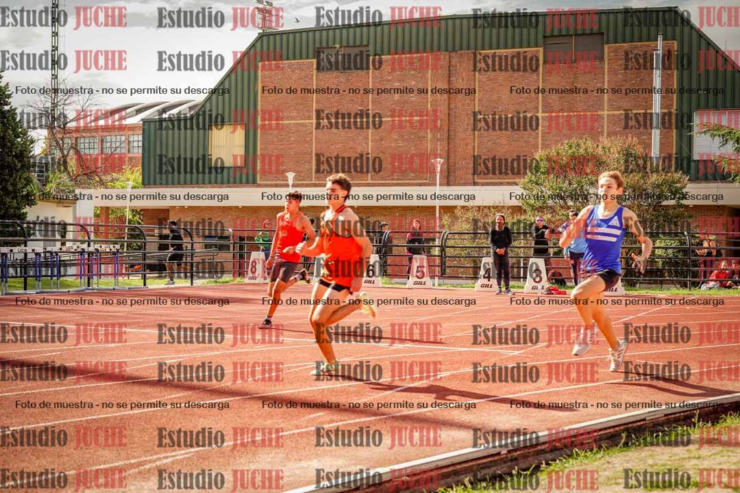 Fotos de los 200 m llanos de varones