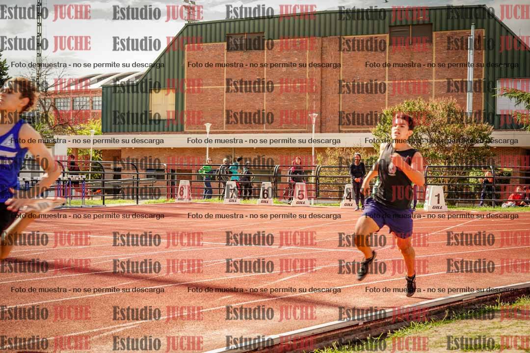 Fotos de los 200 m llanos de varones