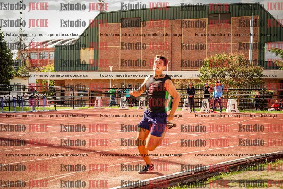 Fotos de los 200 m llanos de varones