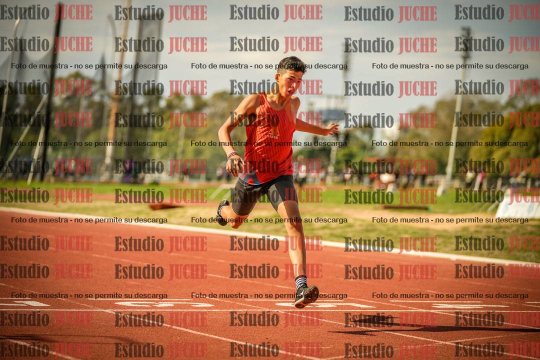 Fotos de los 200 m llanos de varones