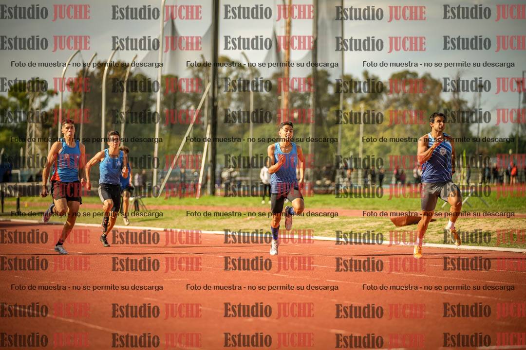 Fotos de los 200 m llanos de varones