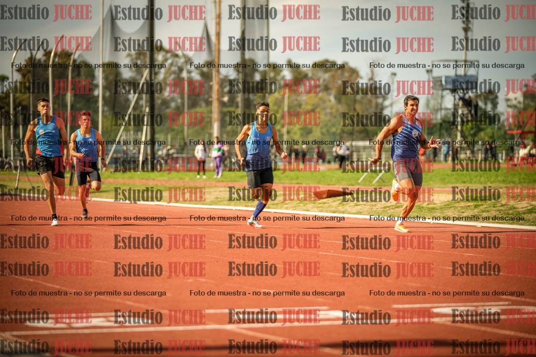 Fotos de los 200 m llanos de varones