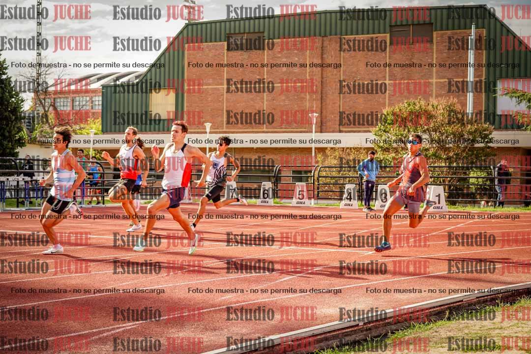 Fotos de los 200 m llanos de varones