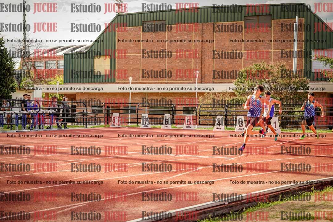 Fotos de los 200 m llanos de varones