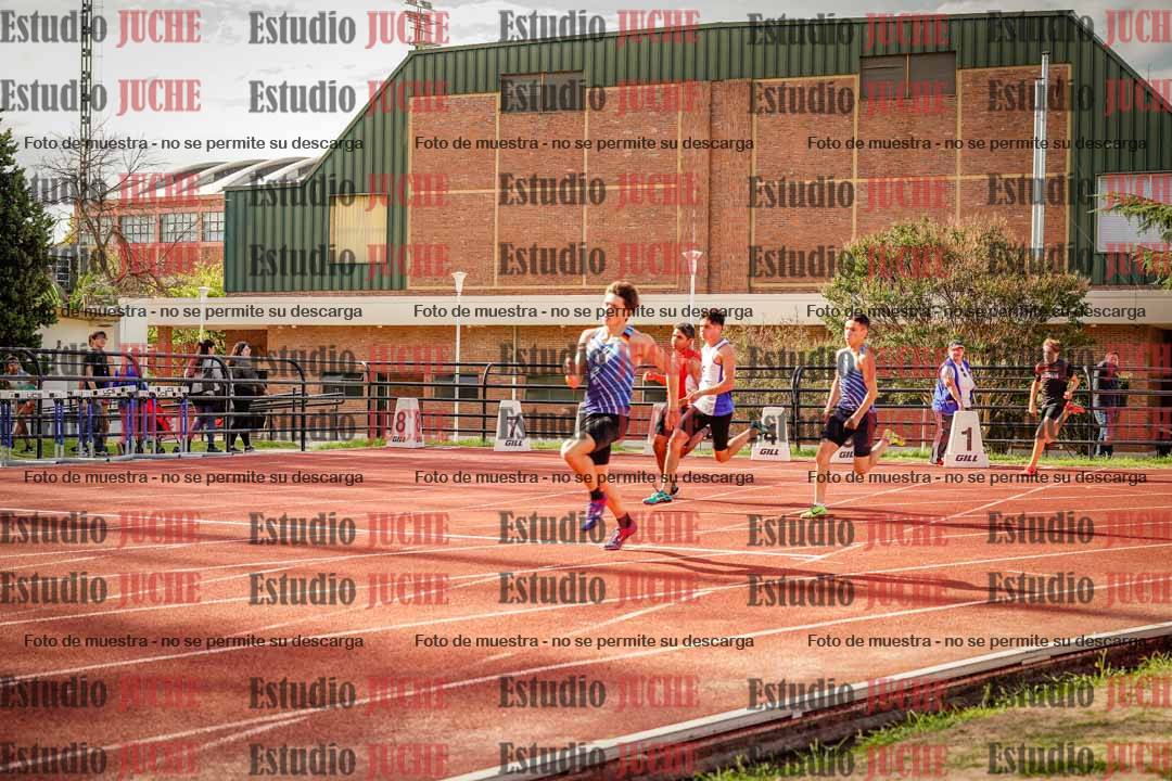 Fotos de los 200 m llanos de varones