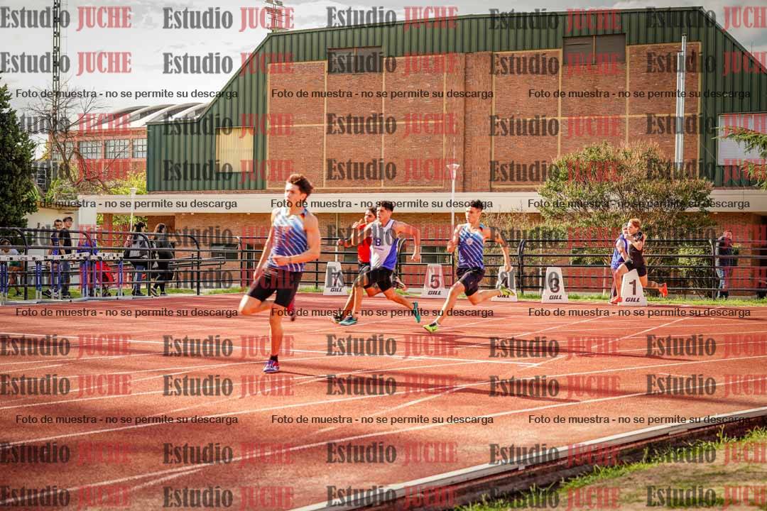 Fotos de los 200 m llanos de varones
