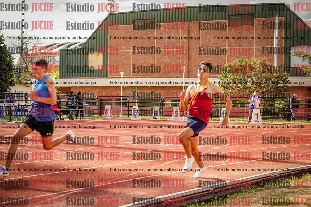 Fotos de los 200 m llanos de varones