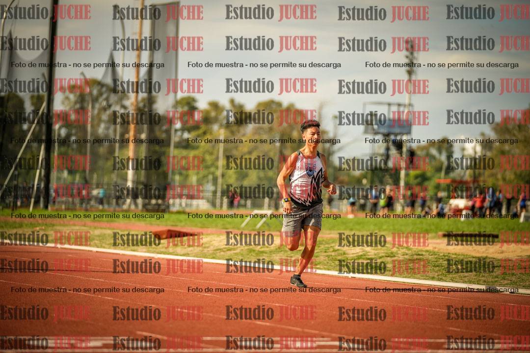 Fotos de los 200 m llanos de varones