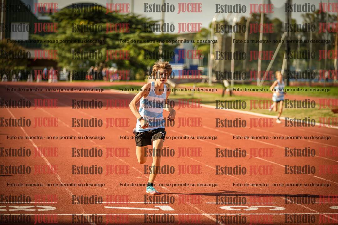 Fotos de los 200 m llanos de varones
