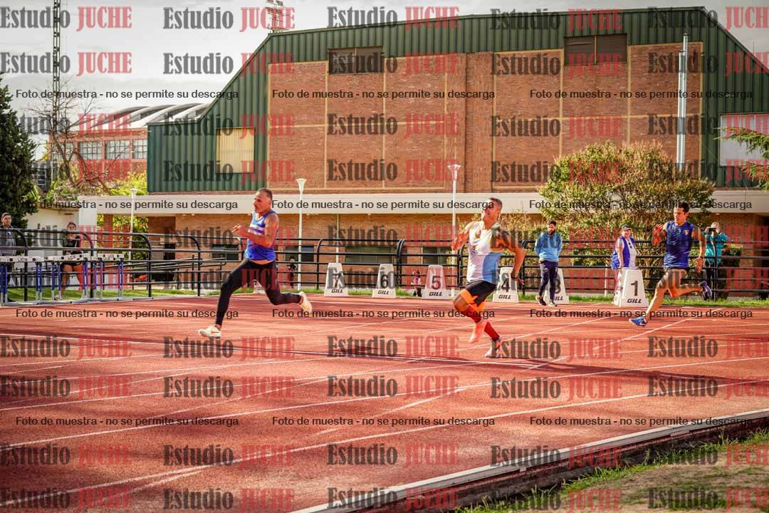Fotos de los 200 m llanos de varones