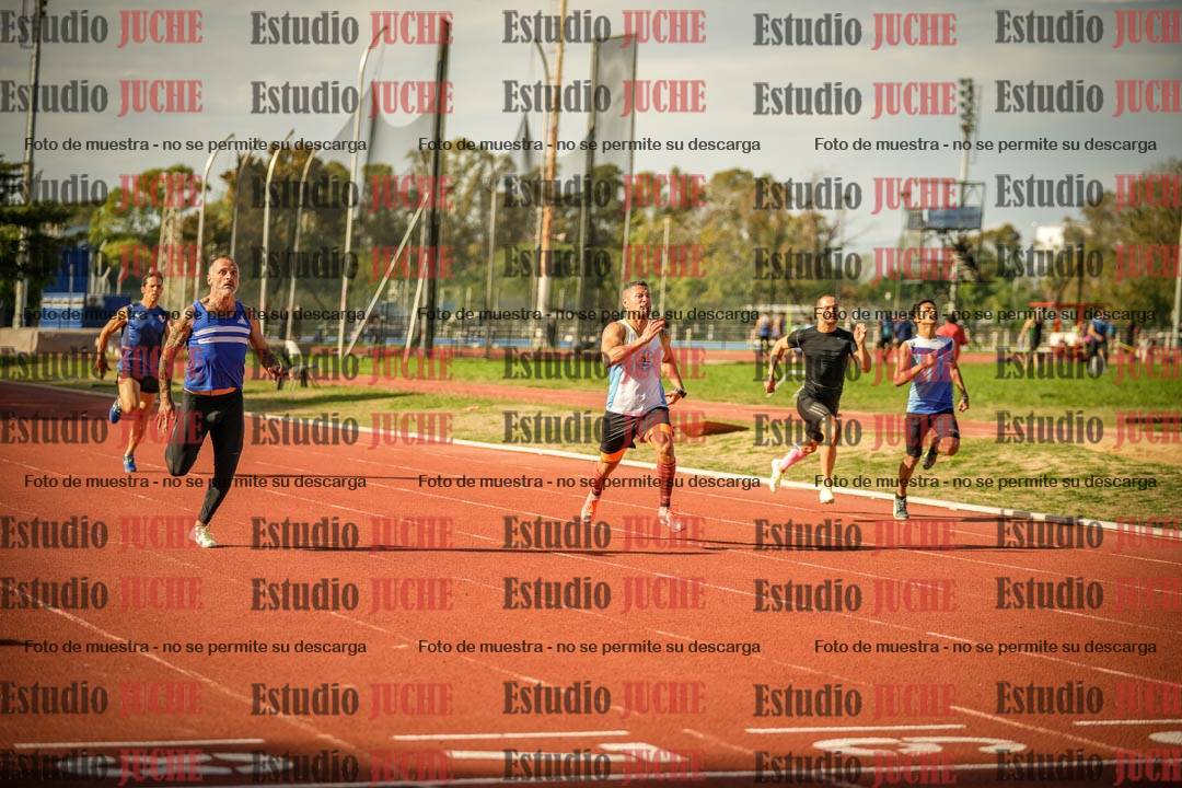 Fotos de los 200 m llanos de varones
