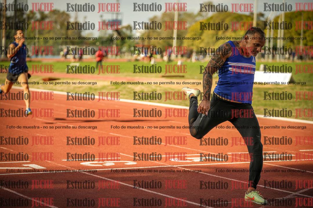 Fotos de los 200 m llanos de varones