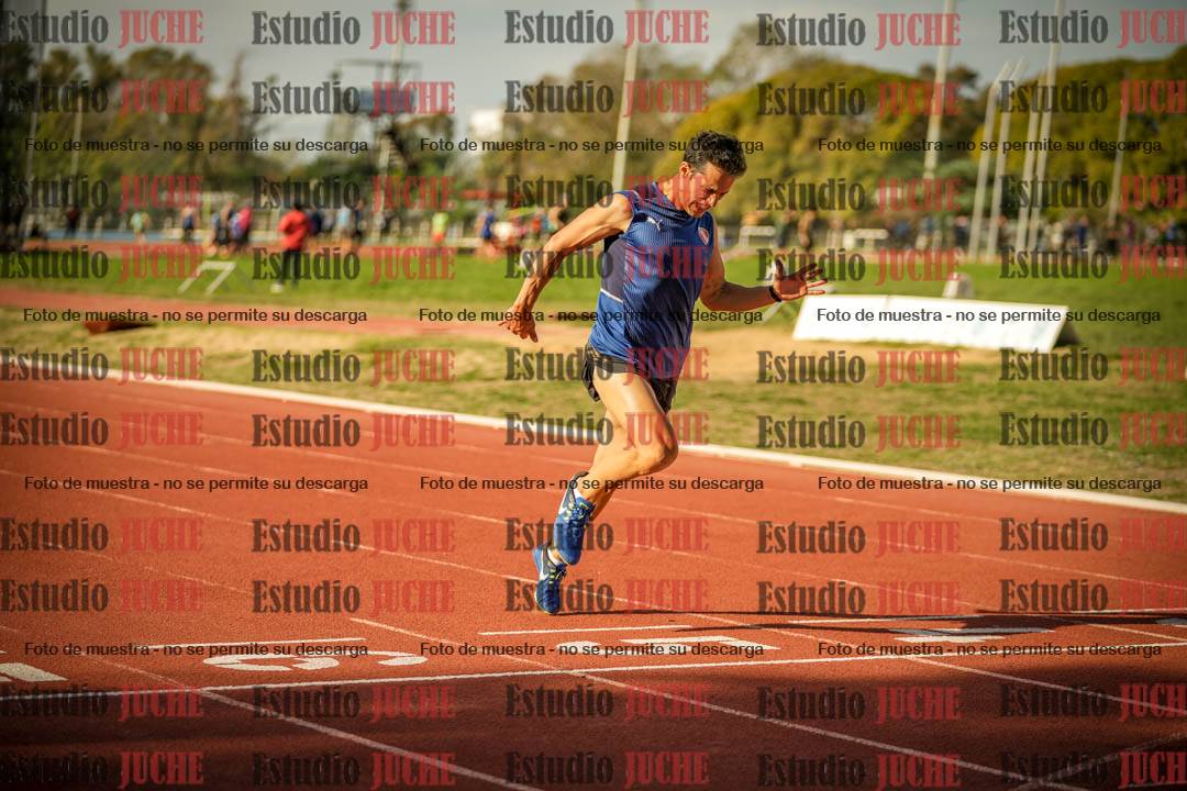 Fotos de los 200 m llanos de varones
