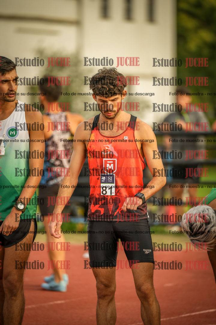 Fotos de los 1500 m llanos de varones