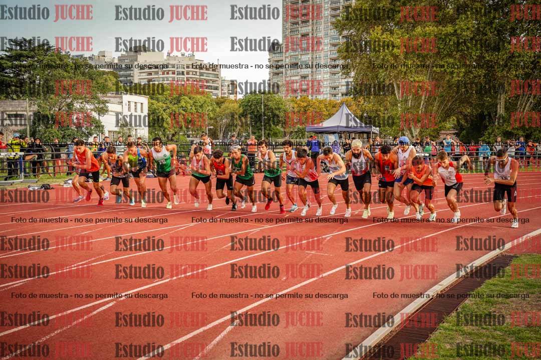 Fotos de los 1500 m llanos de varones