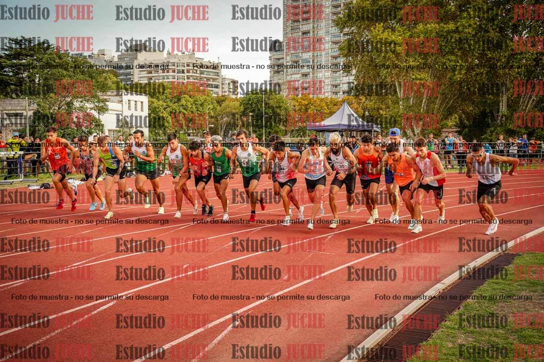 Fotos de los 1500 m llanos de varones
