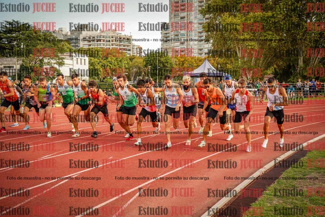 Fotos de los 1500 m llanos de varones