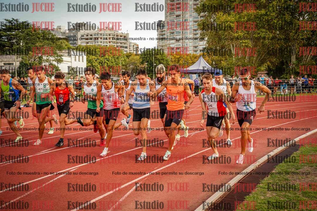 Fotos de los 1500 m llanos de varones