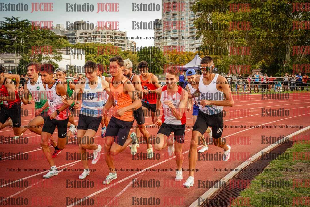 Fotos de los 1500 m llanos de varones
