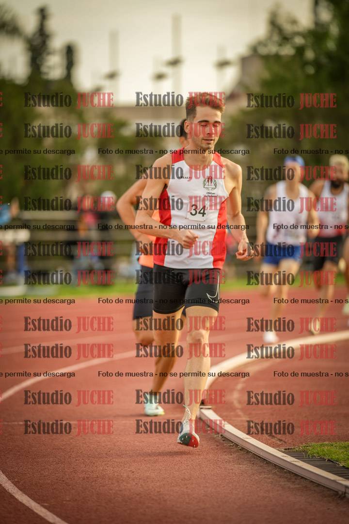 Fotos de los 1500 m llanos de varones