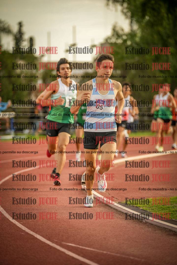 Fotos de los 1500 m llanos de varones