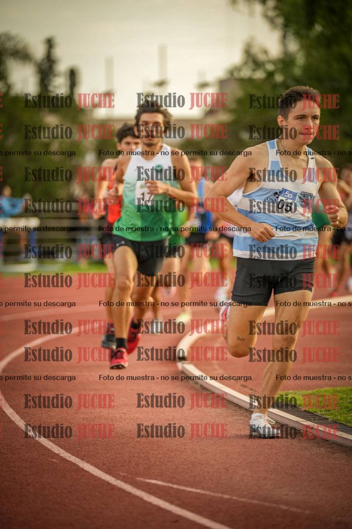 Fotos de los 1500 m llanos de varones