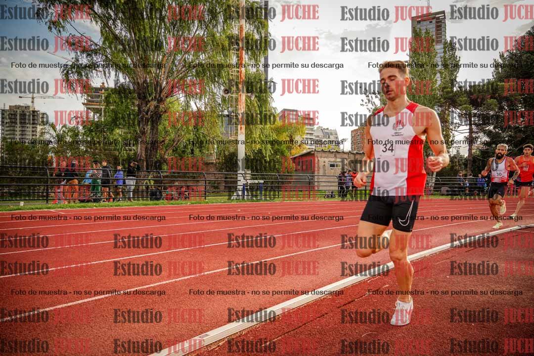 Fotos de los 1500 m llanos de varones