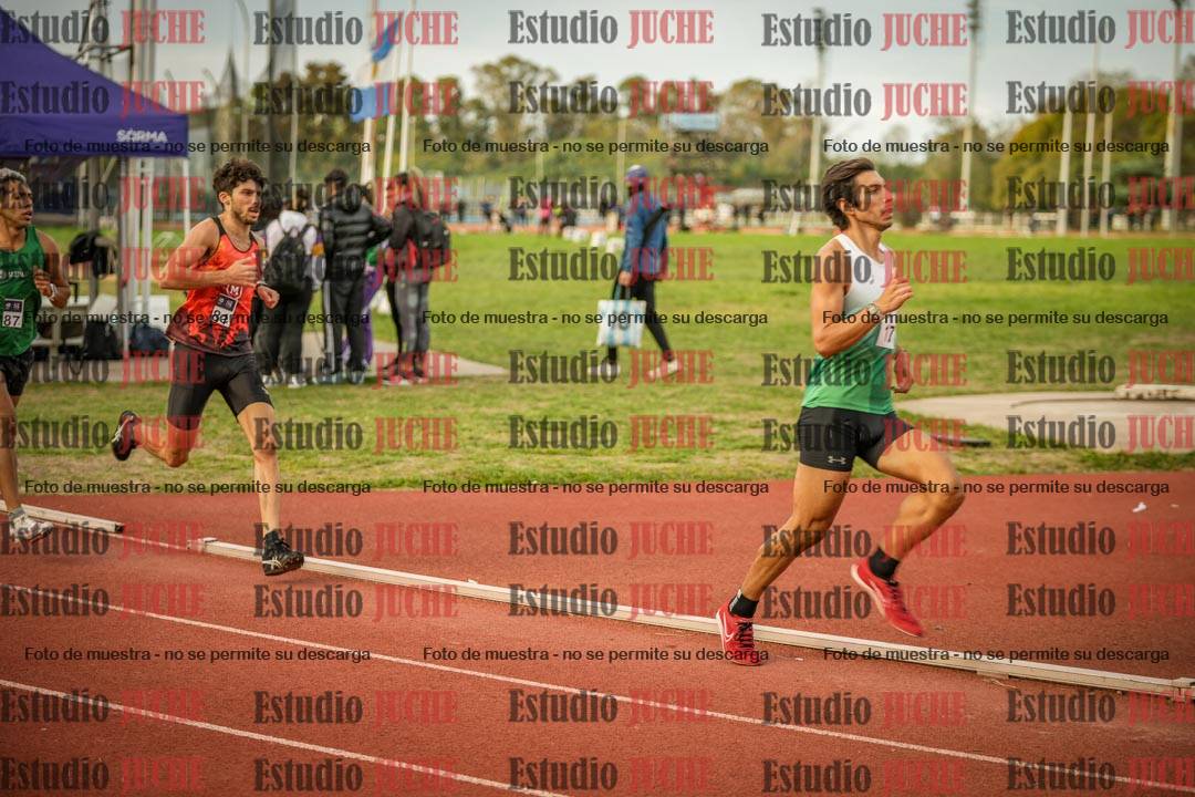 Fotos de los 1500 m llanos de varones