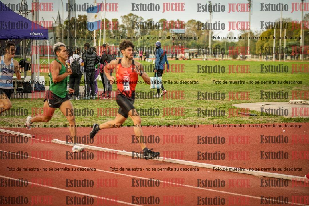 Fotos de los 1500 m llanos de varones