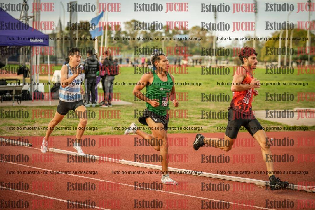 Fotos de los 1500 m llanos de varones