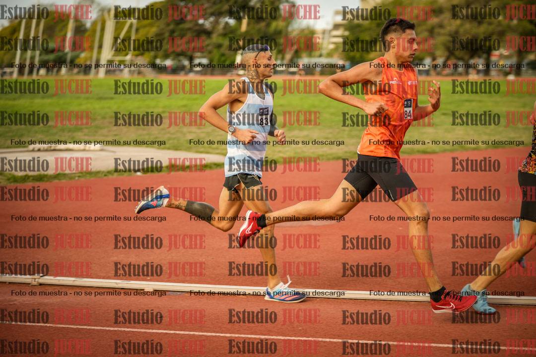 Fotos de los 1500 m llanos de varones