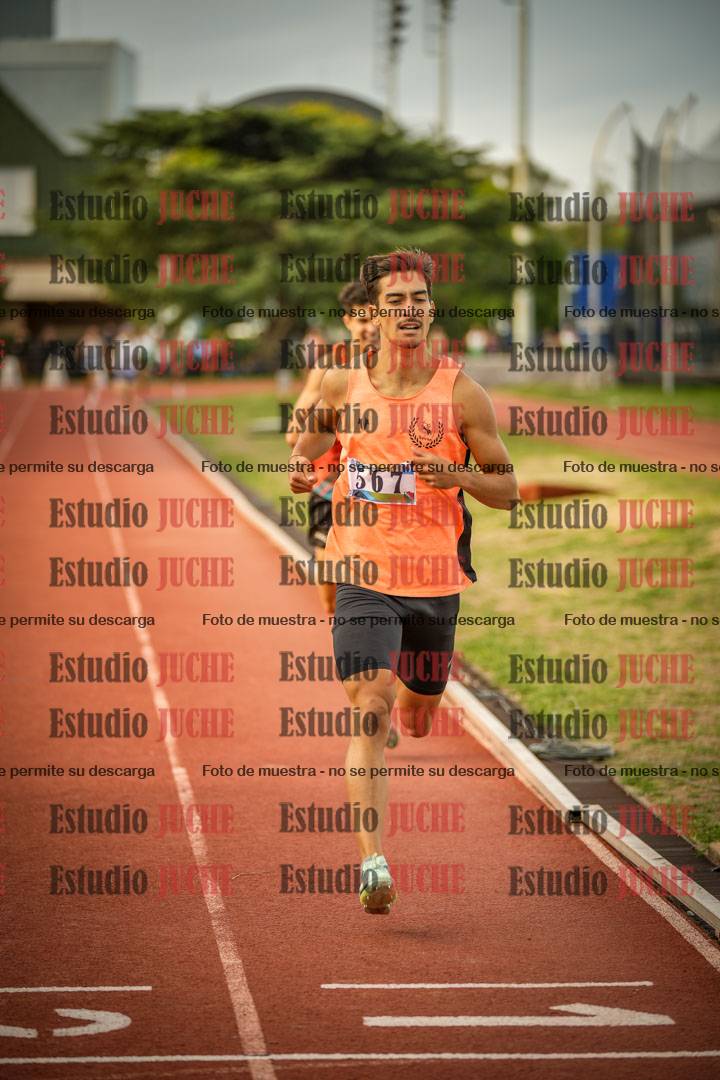 Fotos de los 1500 m llanos de varones