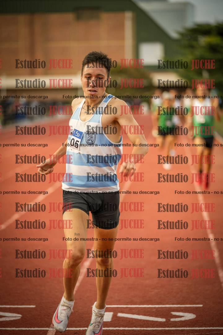 Fotos de los 1500 m llanos de varones