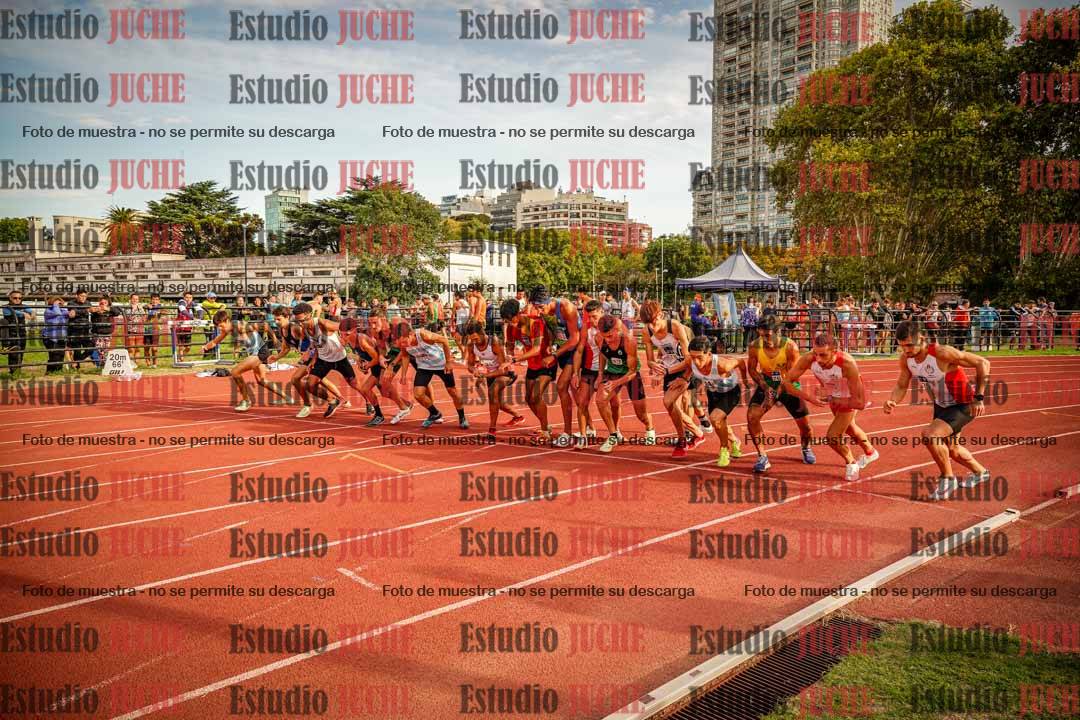 Fotos de los 1500 m llanos de varones