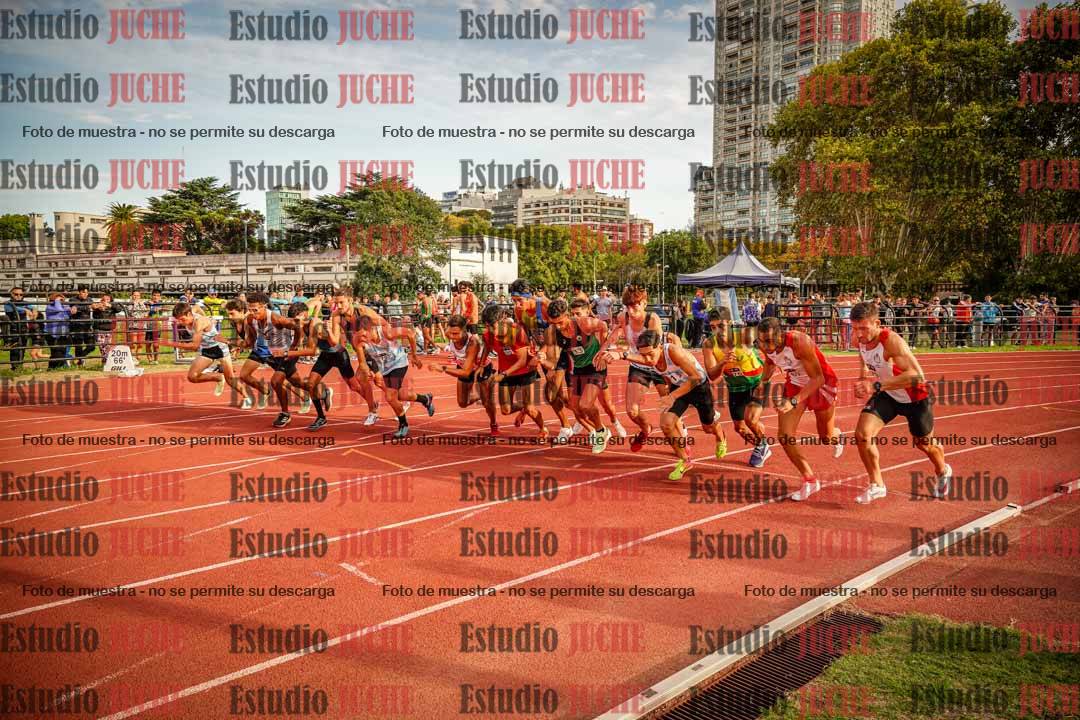Fotos de los 1500 m llanos de varones