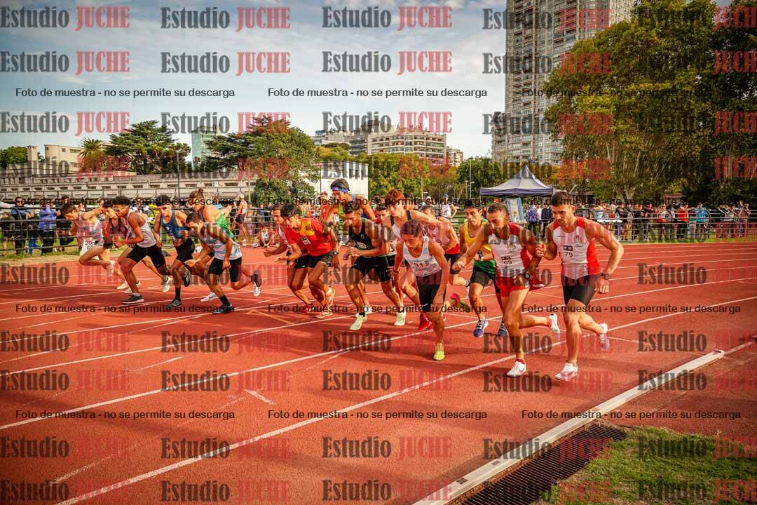 Fotos de los 1500 m llanos de varones