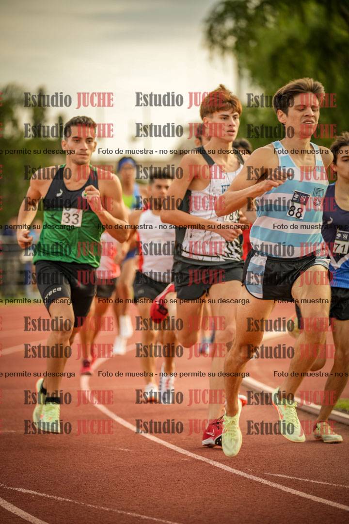 Fotos de los 1500 m llanos de varones