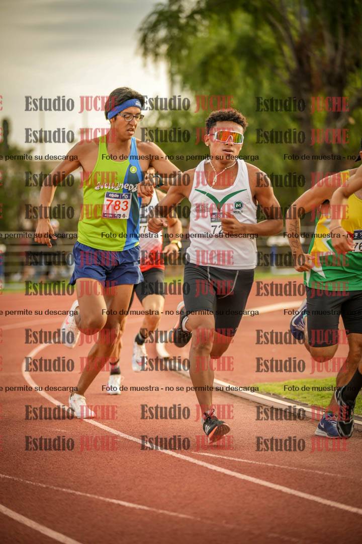 Fotos de los 1500 m llanos de varones