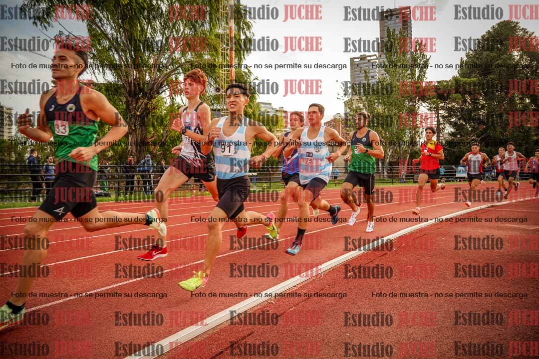 Fotos de los 1500 m llanos de varones