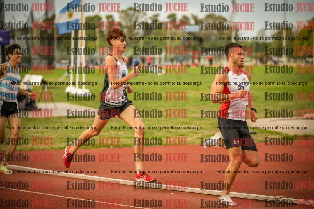 Fotos de los 1500 m llanos de varones
