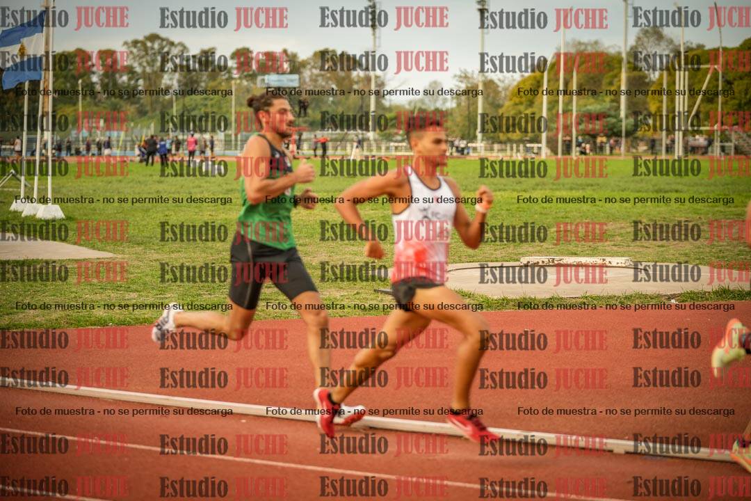 Fotos de los 1500 m llanos de varones