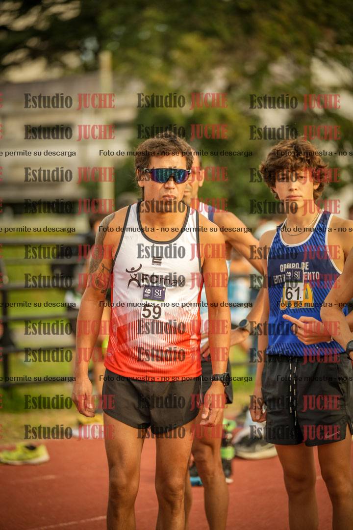Fotos de los 1500 m llanos de varones