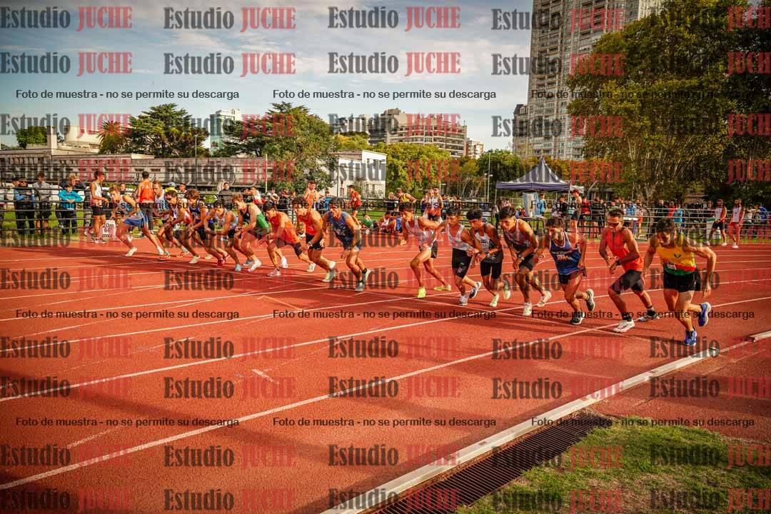 Fotos de los 1500 m llanos de varones