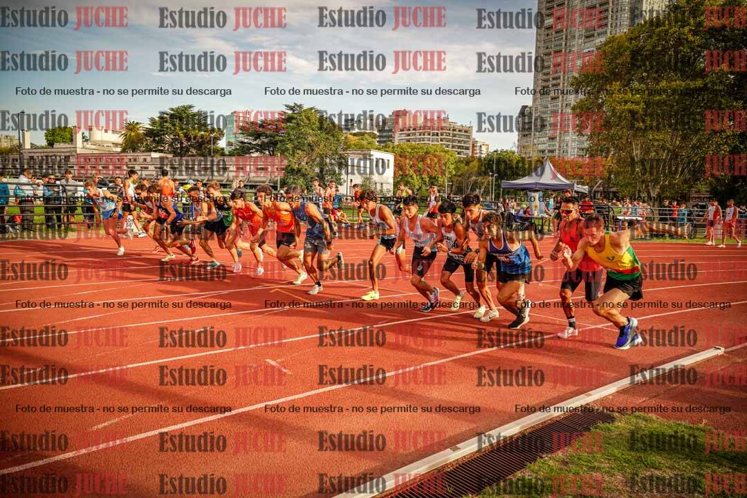 Fotos de los 1500 m llanos de varones
