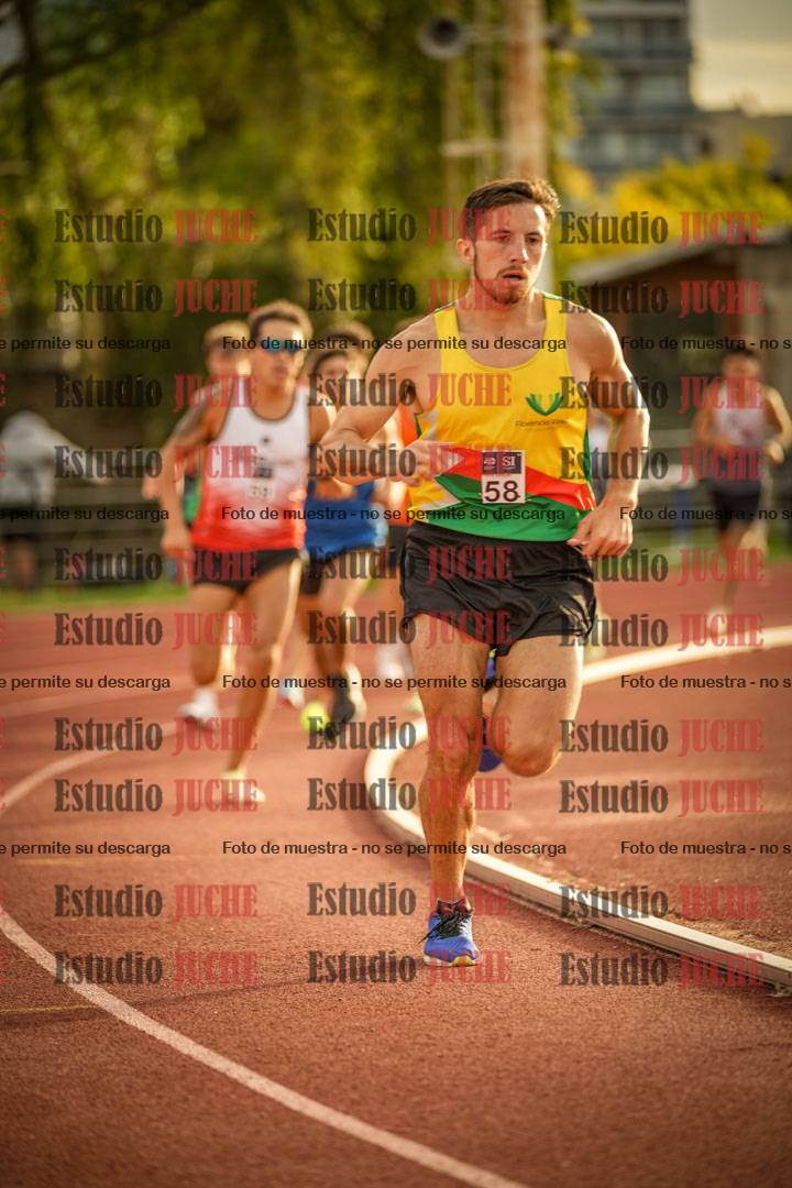 Fotos de los 1500 m llanos de varones