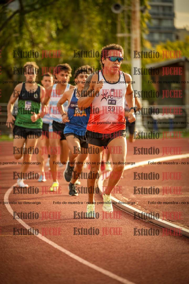 Fotos de los 1500 m llanos de varones
