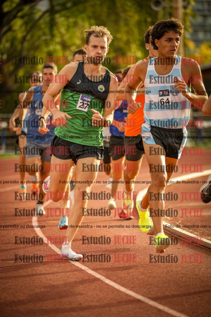 Fotos de los 1500 m llanos de varones