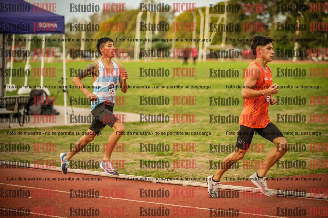 Fotos de los 1500 m llanos de varones